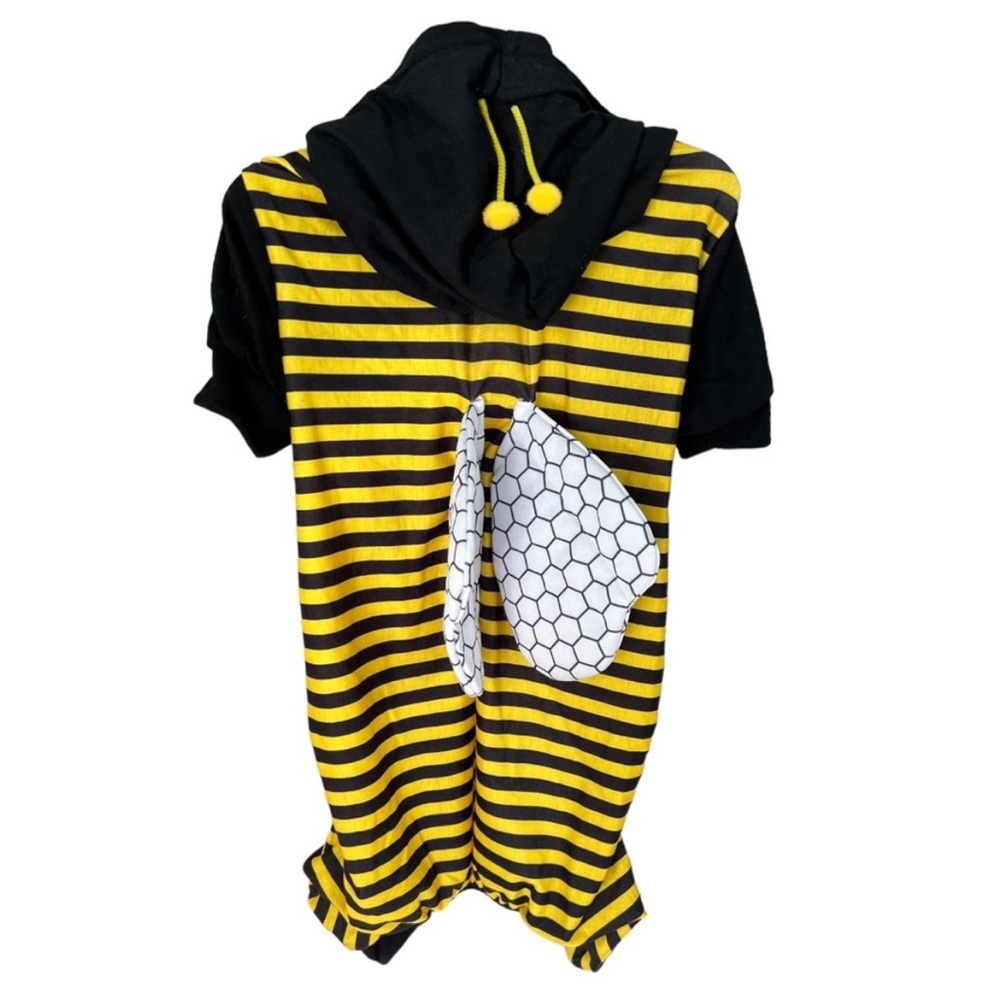 Halloween Pet Costume Bumblebee Hoodie Dog Costume with Wings Pet Spirit NWT
